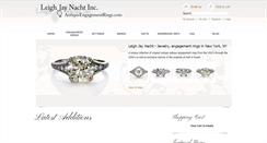 Desktop Screenshot of antiqueengagementrings.com
